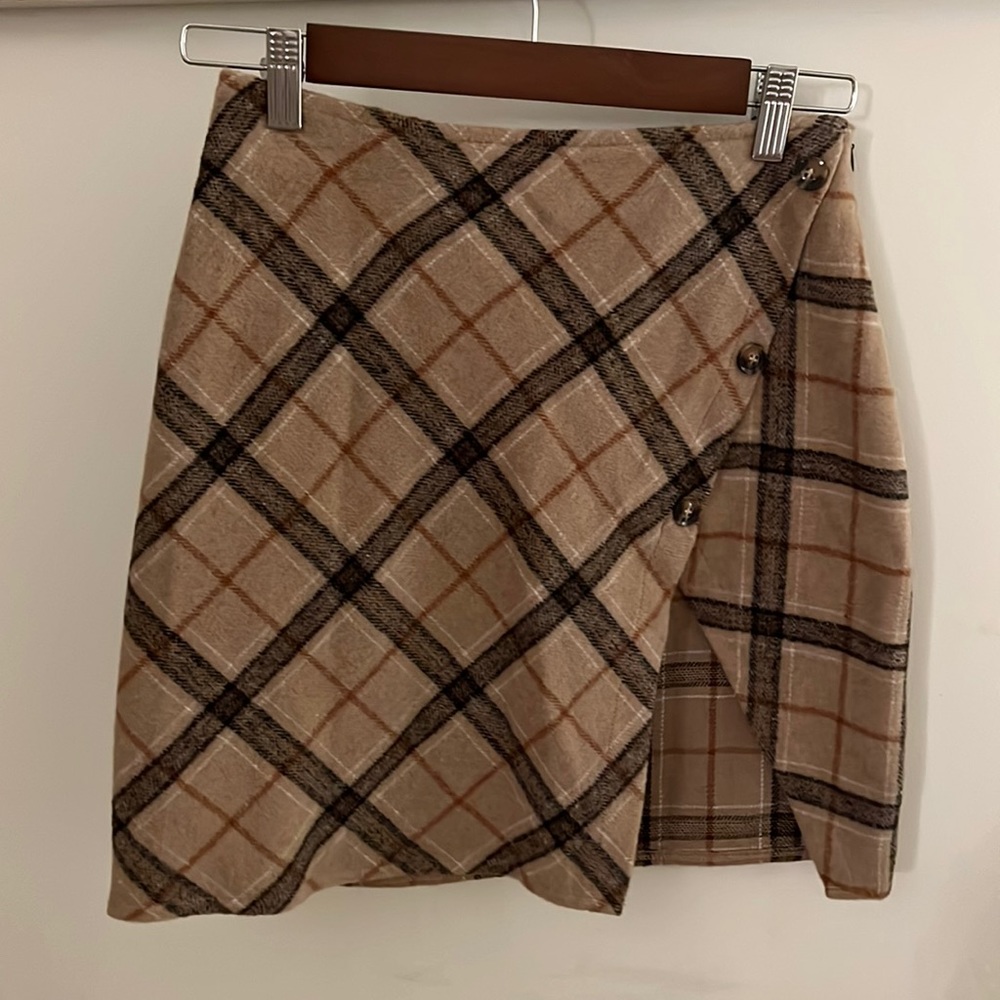 Plaid Skirt